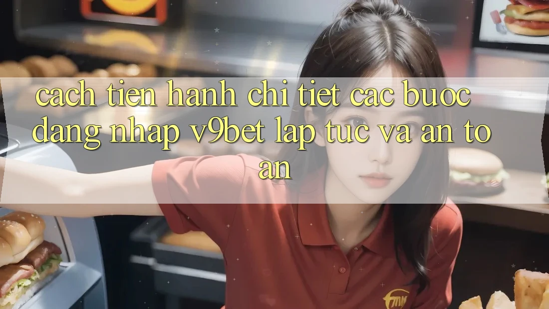 Cách tiến hành Chi Tiết Các Bước Đăng Nhập V9bet Lập tức và An Toàn