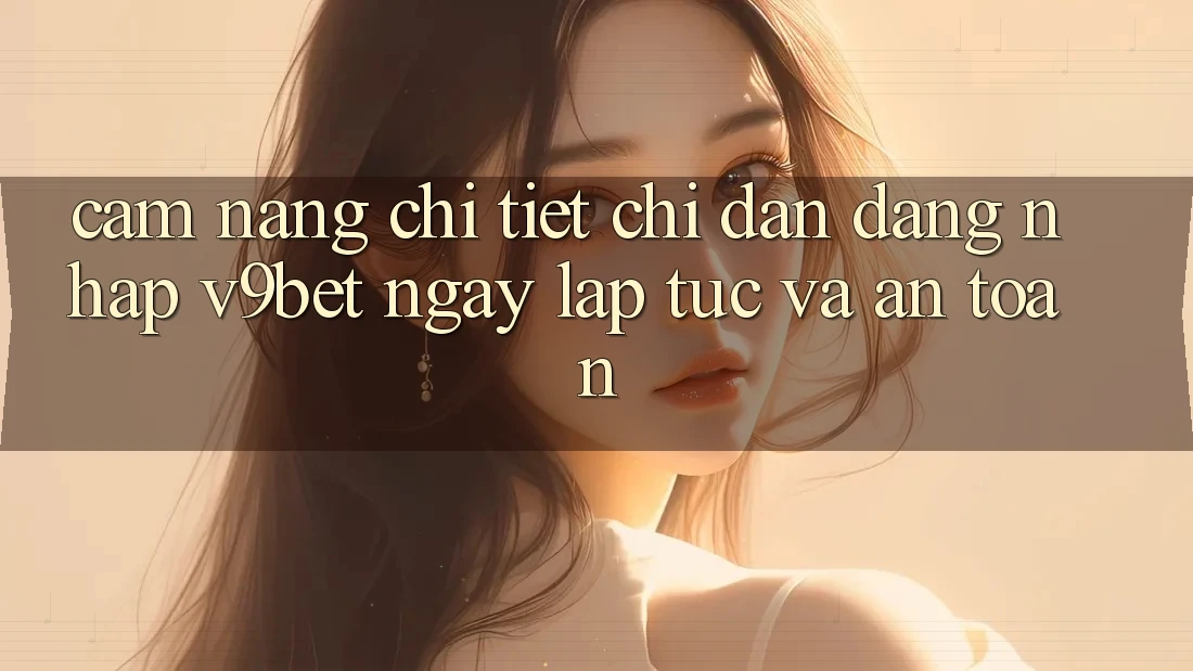 Cẩm nang Chi Tiết Chỉ dẫn Đăng Nhập V9bet Ngay lập tức và An Toàn