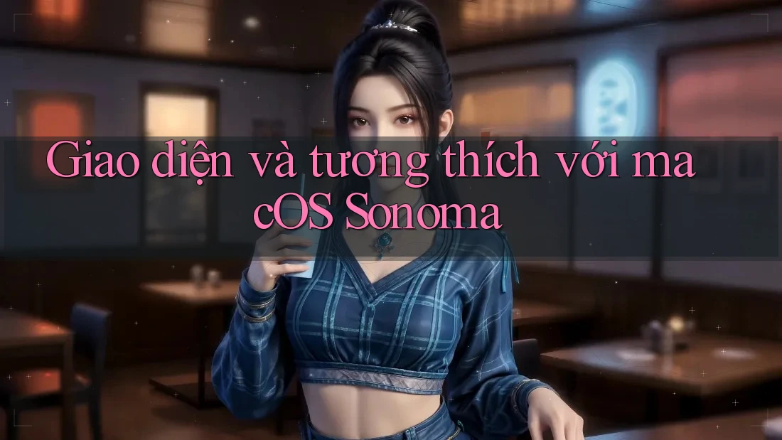 Giao diện và tương thích với macOS Sonoma