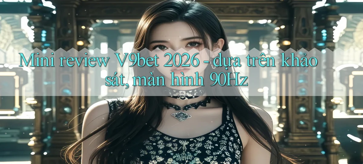 mini review V9bet 2026   dựa trên khảo sát, màn hình 90Hz