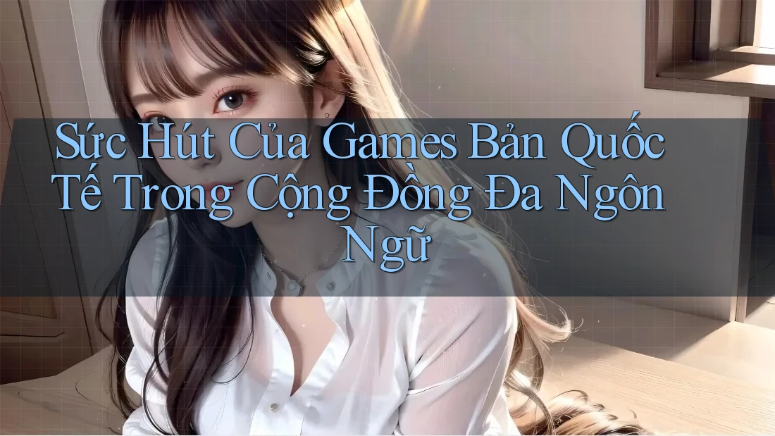 Sức Hút Của Games Bản Quốc Tế Trong Cộng Đồng Đa Ngôn Ngữ