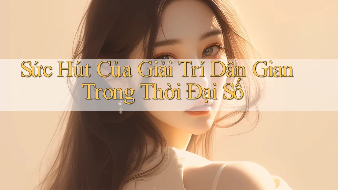 Sức Hút Của Giải Trí Dân Gian Trong Thời Đại Số