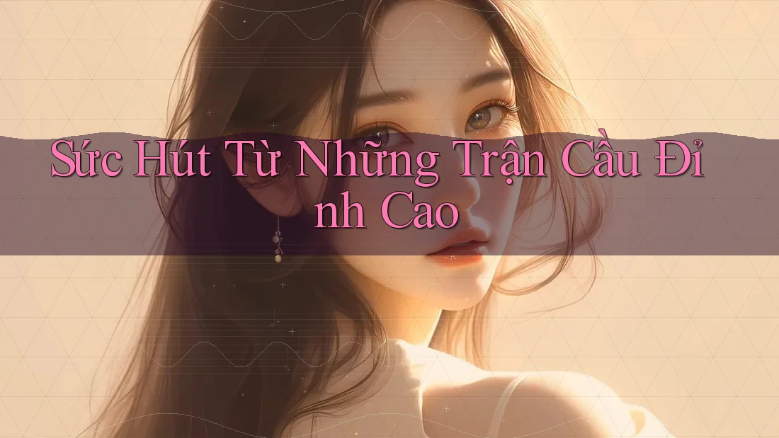 Sức Hút Từ Những Trận Cầu Đỉnh Cao