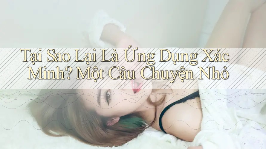 Tại Sao Lại Là Ứng Dụng Xác Minh? Một Câu Chuyện Nhỏ