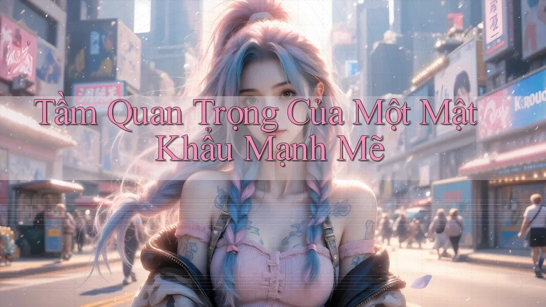 Tầm Quan Trọng Của Một Mật Khẩu Mạnh Mẽ
