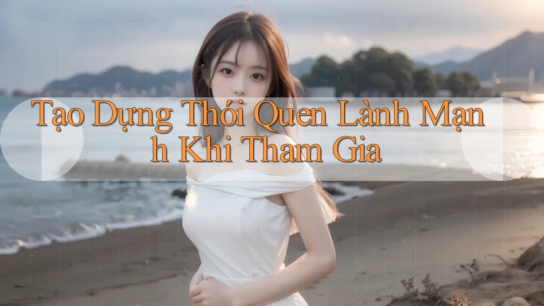 Tạo Dựng Thói Quen Lành Mạnh Khi Tham Gia