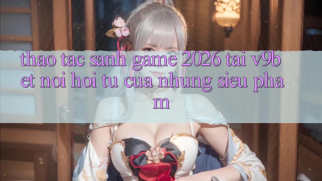 Thao tác Sảnh Game 2026 Tại V9bet - Nơi Hội Tụ Của Những Siêu Phẩm Thao tác Sảnh Game 2026 Tại V9bet - Nơi Hội Tụ Của Những Siêu Phẩm