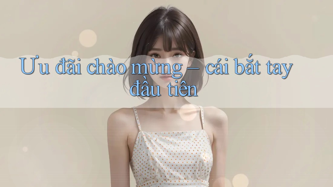 Ưu đãi chào mừng – cái bắt tay đầu tiên
