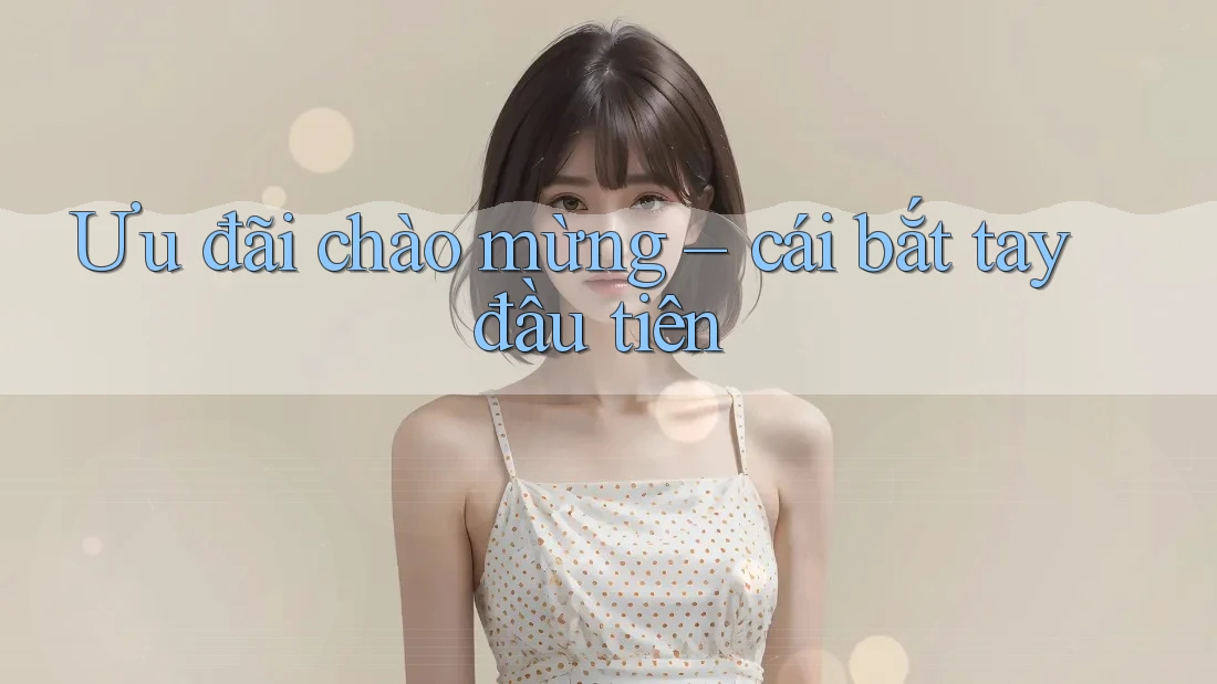 Ưu đãi chào mừng – cái bắt tay đầu tiên