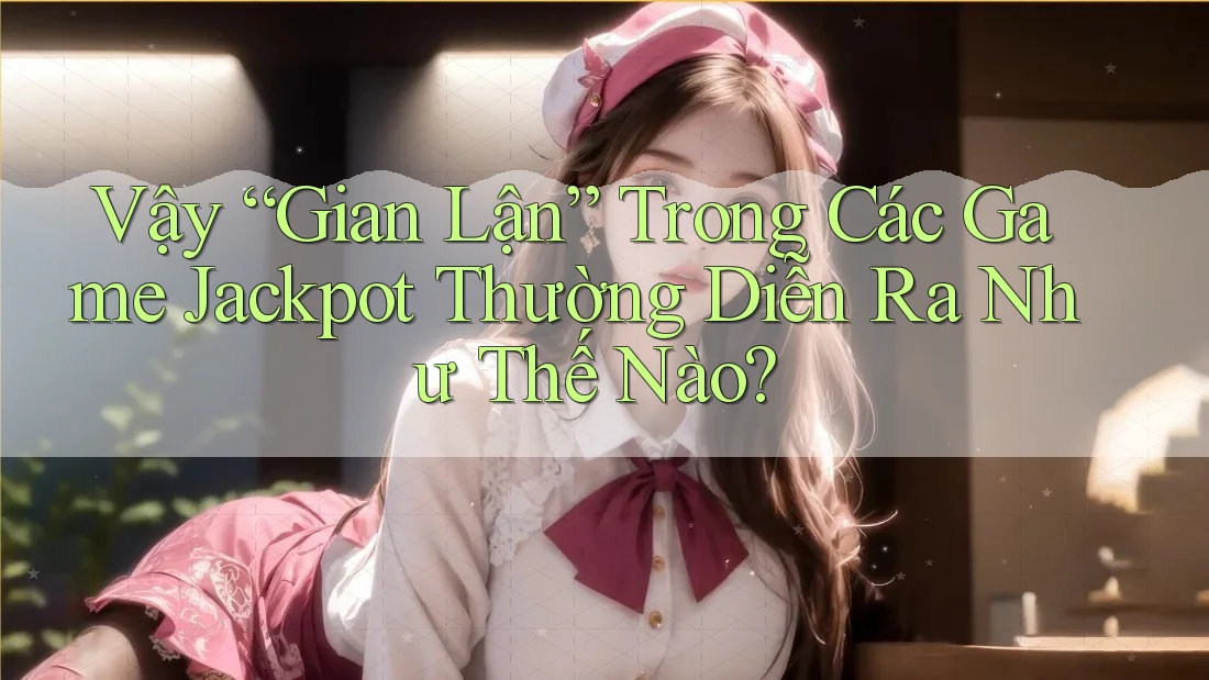 Vậy “Gian Lận” Trong Các Game Jackpot Thường Diễn Ra Như Thế Nào?