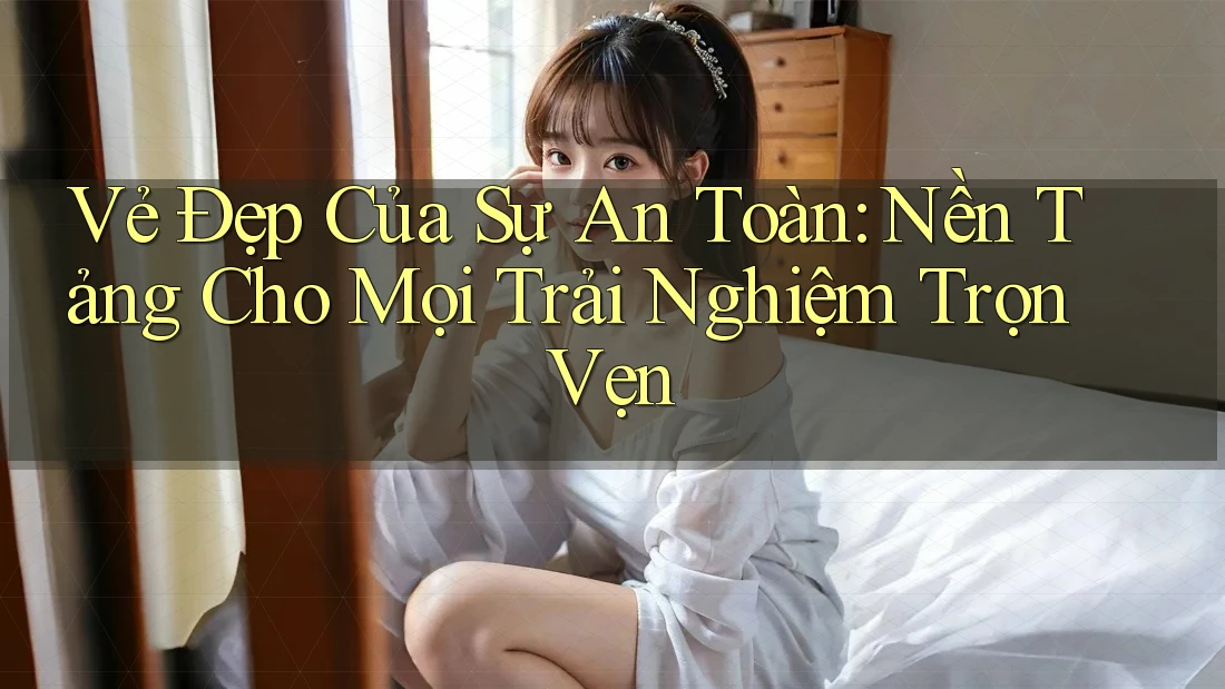 Vẻ Đẹp Của Sự An Toàn: Nền Tảng Cho Mọi Trải Nghiệm Trọn Vẹn