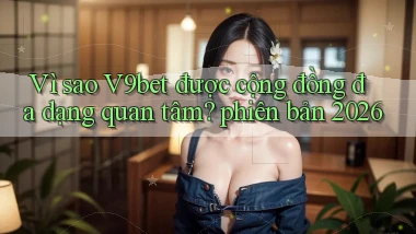 Vì sao V9bet được cộng đồng đa dạng quan tâm phiên bản 2026