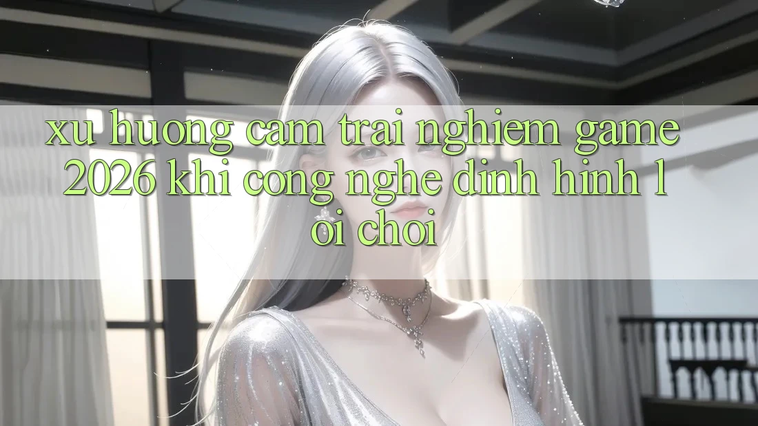 Xu Hướng Cảm trải nghiệm “Game 2026” - Khi Công Nghệ Định Hình Lối Chơi