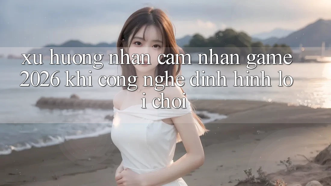 Xu Hướng Nhận cảm nhận “Game 2026” - Khi Công Nghệ Định Hình Lối Chơi