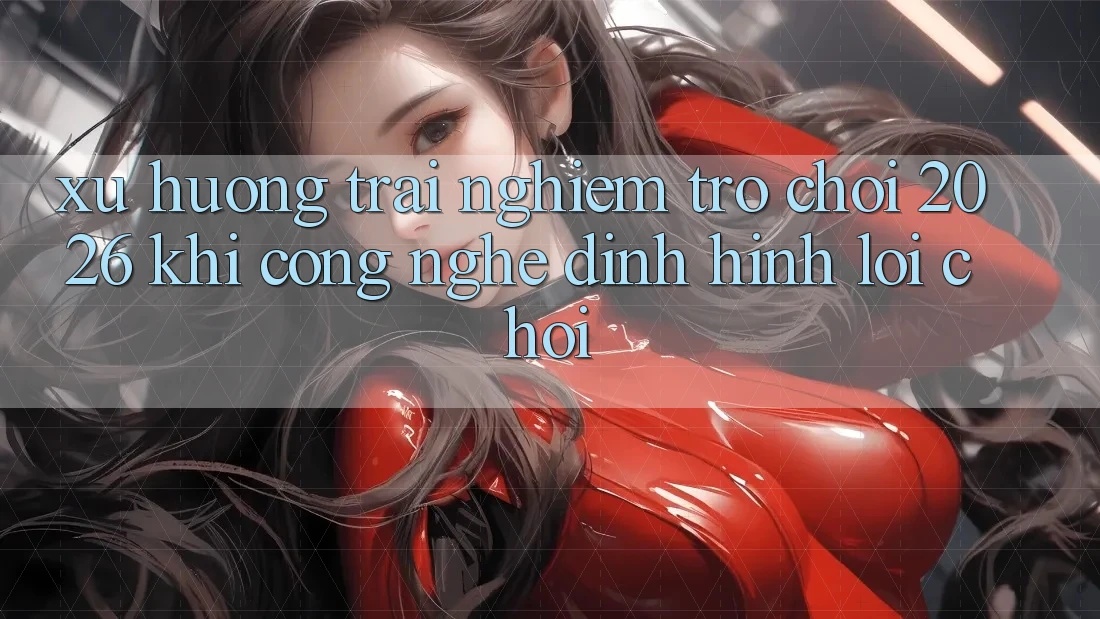 Xu Hướng Trải Nghiệm “Trò chơi 2026” - Khi Công Nghệ Định Hình Lối Chơi
